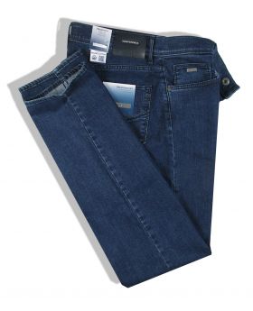BRAX Herren Jeans CADIZ navy blue stonewash