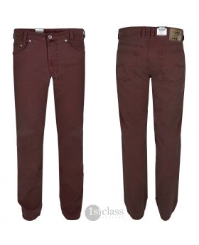 JOKER Hose | Stretch Harlem Walker 3530/7 weinrot