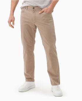 BRAX Herren 5-Pocket Hose CADIZ  Baumwoll-Stretch Light dark beige