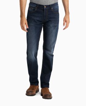 PIONEER Herren Jeans Rando Handcrafted black blue treated