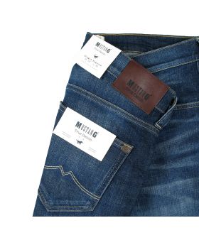 Mustang Herren Jeans Oregon Tapered dark blue treated