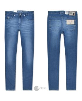 Joker Jeans Nuevo 2420/0600 leichter Japan Denim blue buffies 