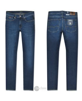 OTTO KERN Herren Jeans John navy stone Pure Flex