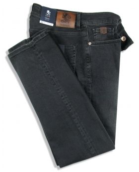 OTTO KERN Herren Jeans John weathered black Pure Flex