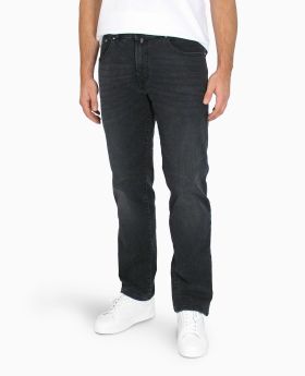 Pierre Cardin Herren Jeans Dijon black stone used  