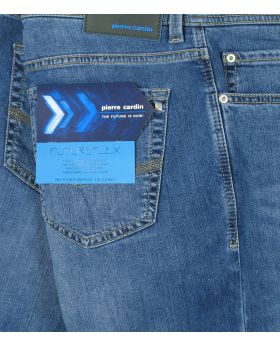 Pierre Cardin Herren Jeans Lyon Tapered Future Flex medium blue used 