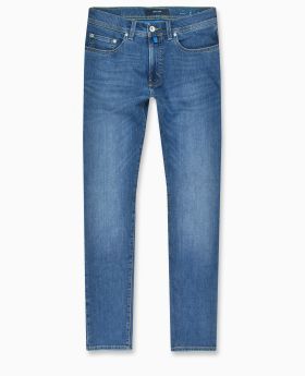 Pierre Cardin Herren Jeans Lyon Tapered Future Flex medium blue used 