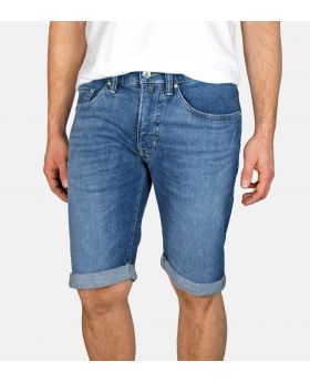 Pierre Cardin Herren Short Antibes Bermuda blue fashion Stretch Denim 