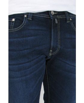 Pierre Cardin Herren Jeans Lyon Future Flex dark navy fashion fancy 