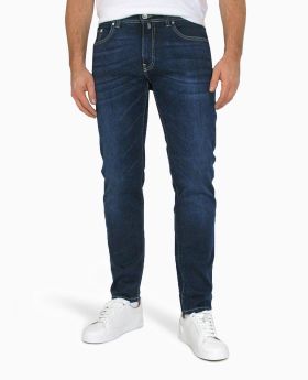 Pierre Cardin Herren Jeans Lyon Future Flex dark navy fashion fancy 