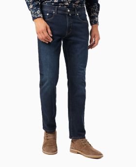 Pierre Cardin Herren Jeans Lyon Tapered Titanium Future Flex dark blue 