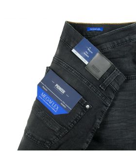 PIONEER Herren Jeans Rando Megaflex weathered black