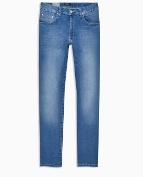 PIONEER Herren Jeans Rando Megaflex ice blue treated