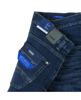 PIONEER Herren Jeans Rando Megaflex dark blue treated