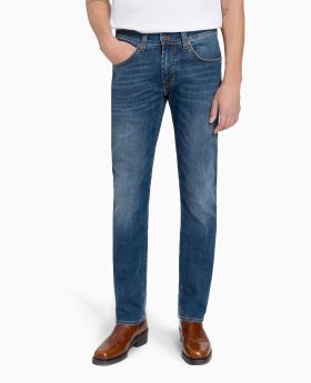 BALDESSARINI Herren Jeans John blue used buffies Movimento Stretch Denim