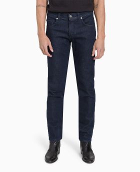 BALDESSARINI Herren Jeans Jack raw dark blue Stretch Denim