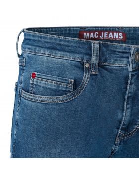 MAC Herren Jeans Arne Pipe Flex Denim peached blue