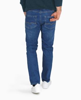 MAC Herren Jeans Arne Pipe Cross Denim medium bue used