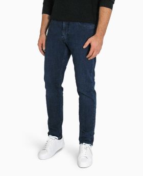 MAC Herren Jeans Arne Pipe Cross Denim dark bue stone used