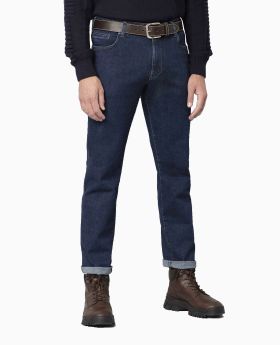 MEYER M5 Herren Jeans REGULAR FIT dark blue stone Stretch Denim