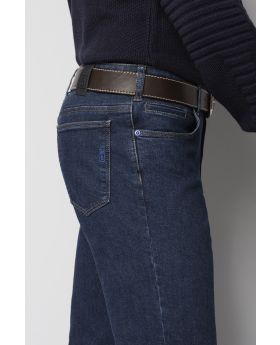 MEYER M5 Herren Jeans REGULAR FIT dark blue stone Stretch Denim