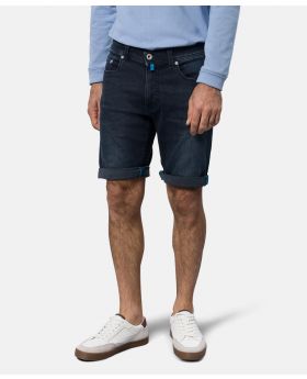 Pierre Cardin Herren Short Lyon Bermuda night blue used Stretch Denim 