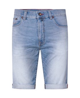 Pierre Cardin Herren Jeans-Short LYON Tapered Legacy Stretch Denim light blue used