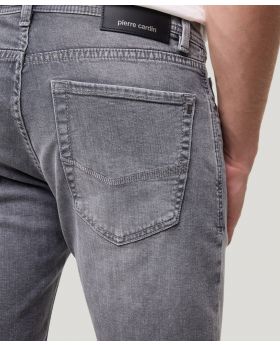 Pierre Cardin Herren Jeans-Short SISTERON Regular Fit Stretch Denim stone gray